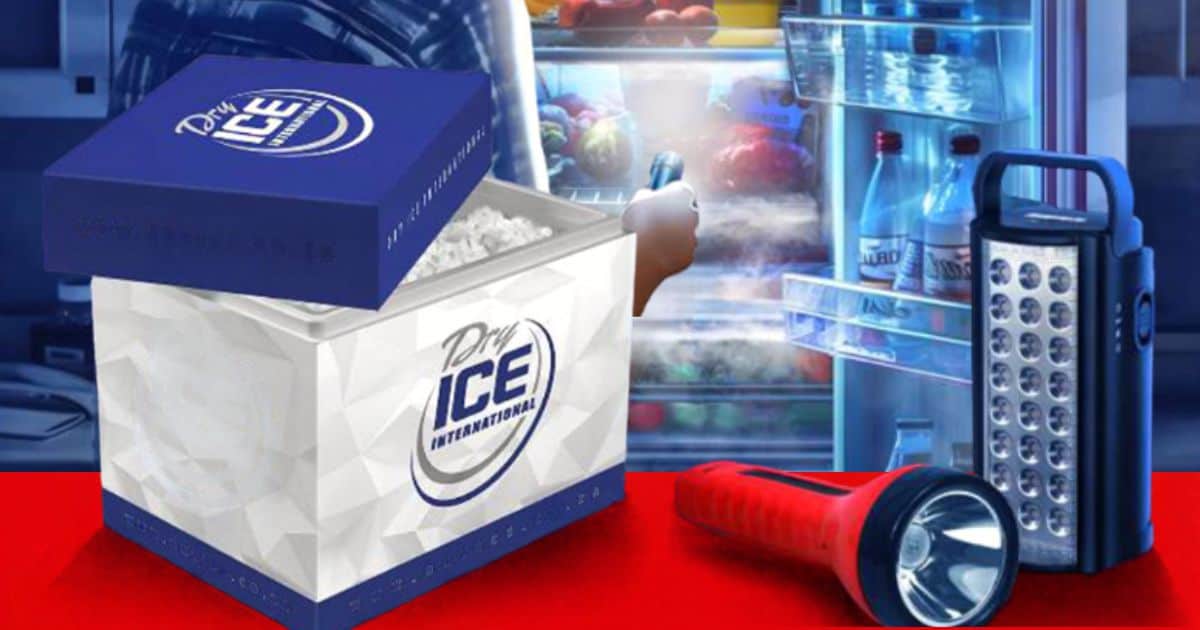 Dry Ice for a Power or Refrigeration Failure